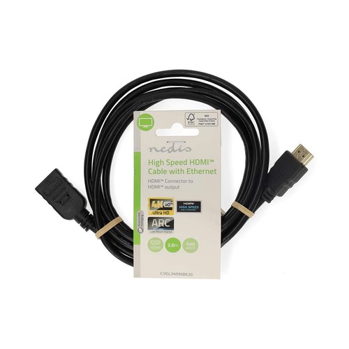 Hdmi extension cable 1080p - 2m,
